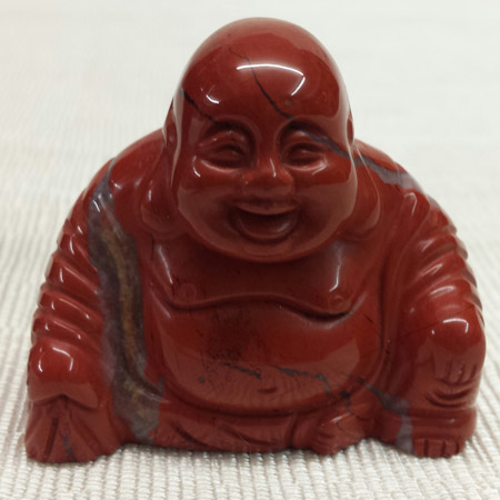 Buddha / roter Jaspis Image